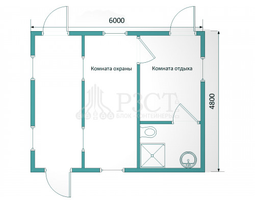 Пожарный пост охраны  № 11